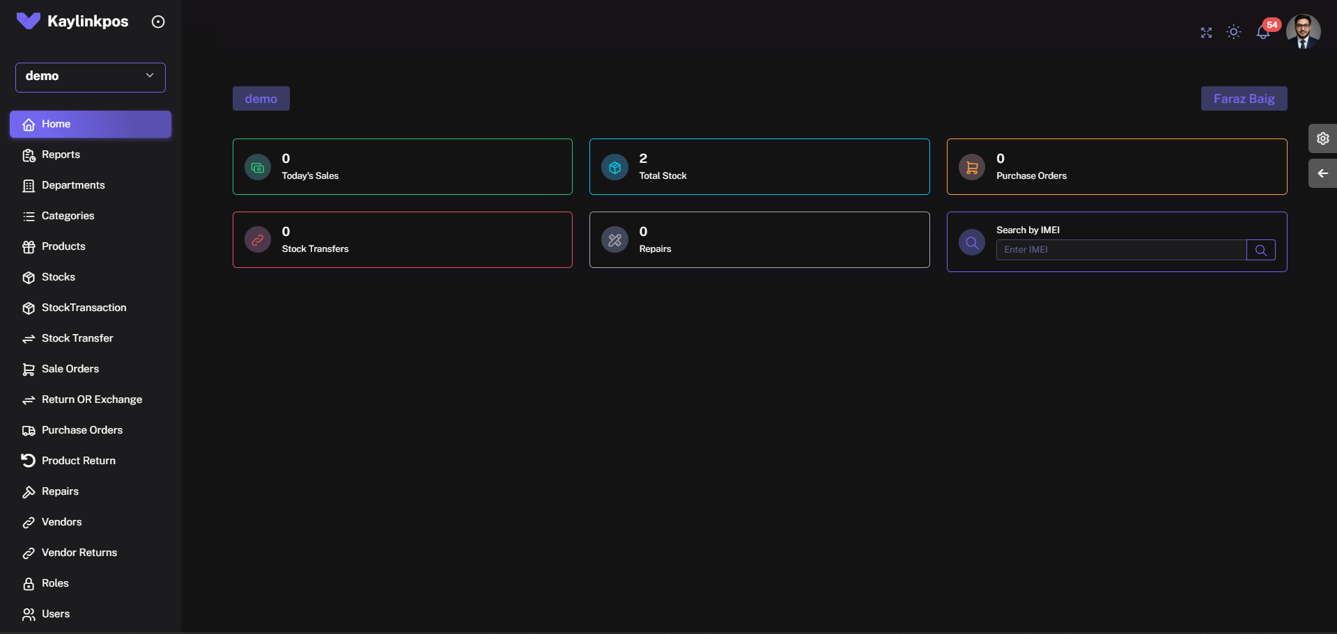 Dashboard